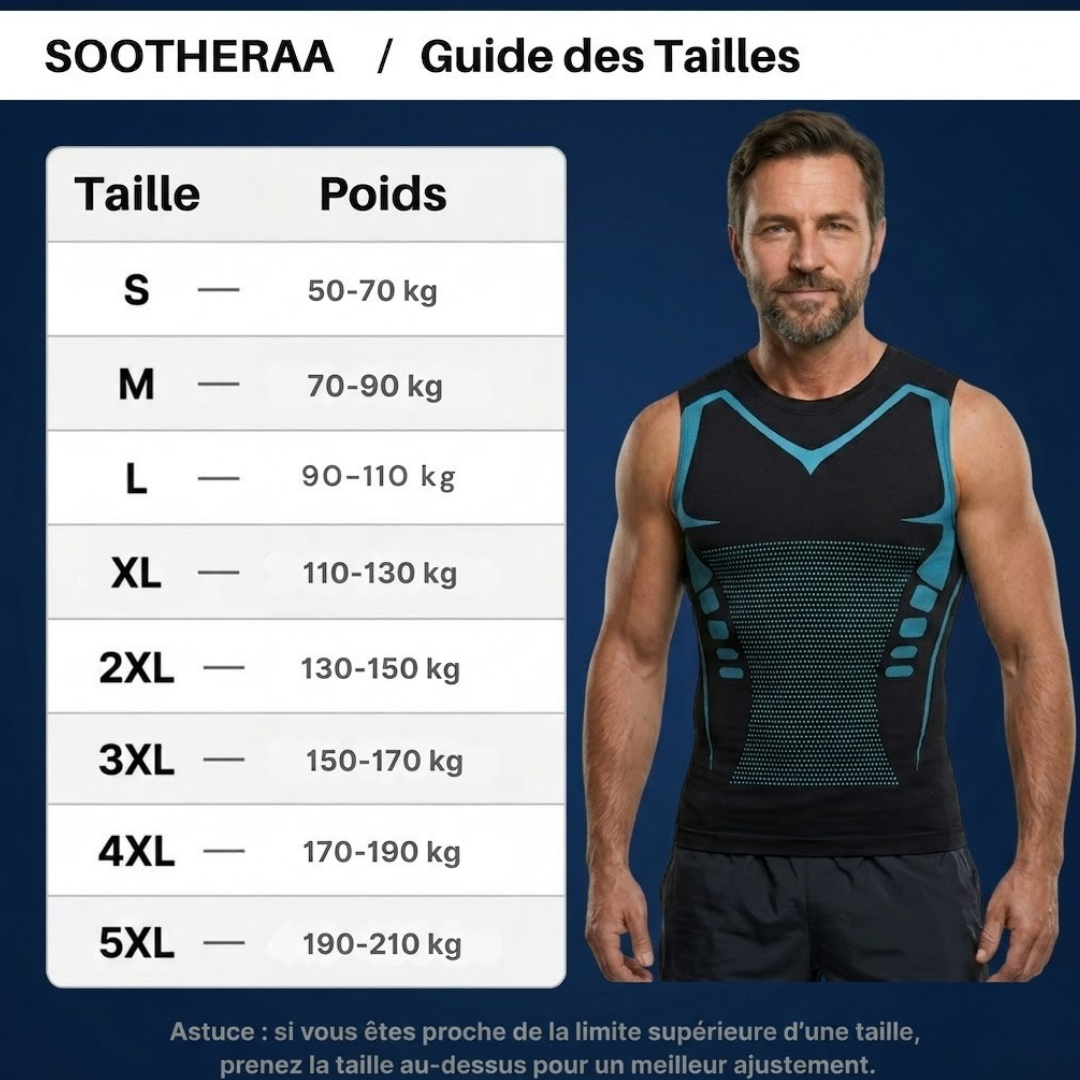 T-shirt de compression Sootheraa™ | Le débardeur qui redresse, gaine et transforme ta silhouette.